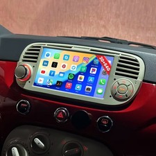 7" For Fiat 500 2007-2015