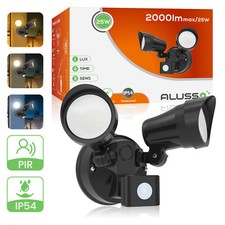 LED Floodlight 25W PIR Motion