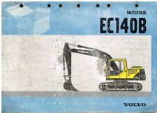 VOLVO EC140B EXCAVATOR 2002-09 ORIGINAL FACTORY PARTS CATALOGUE (GB F D E TEXT)