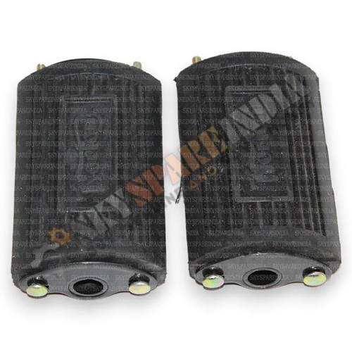 Footrest rubber pedal assy - footrest,