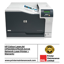 HP Colour LaserJet CP5225N CP5225 A3 A4 Network Laser Printer + Warranty