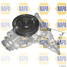 Water Pump For Mercedes E-Class S212 E 350 NAPA Coolant 2722000401 2722000901