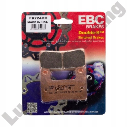 Fa724hh front brake pads ebc - pads,