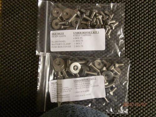 Mgf stainless steel kits - stainless,