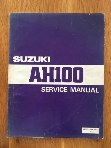 Suzuki ah100 workshop - ,