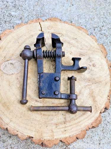 Vintage jewellers vice clamp - jewellers,