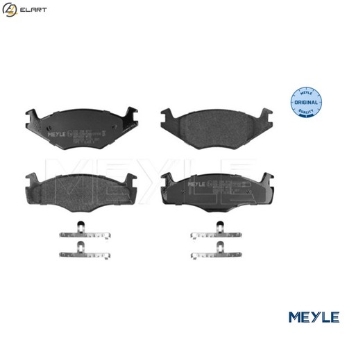 Brake pad set disc - disc, 025