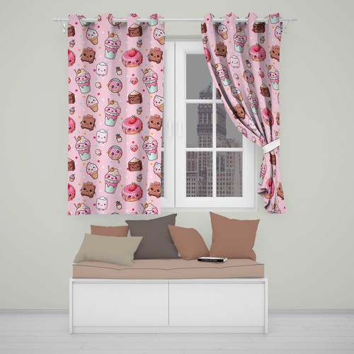 Blackout eyelet curtains - blackout,