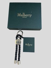 Mulberry Braided Loop Key Ring