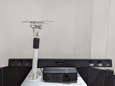 Optoma S331 Projector 3200 Lumens  Full 3D ,Lg Sk1d Sound Bar And Ceiling Mount