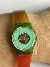 SWATCH WATCH LG104 LIQUID SKY