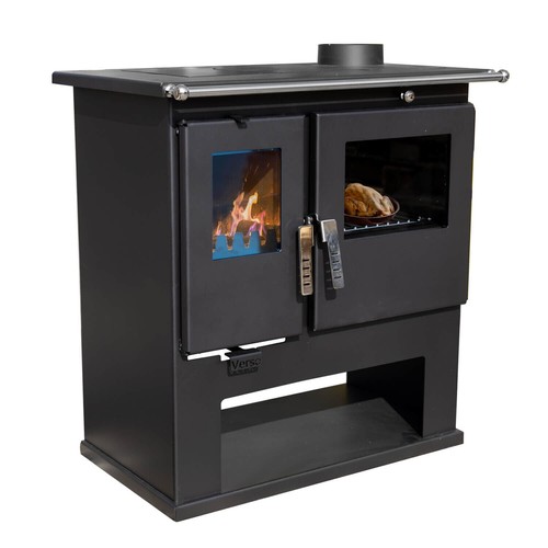 Wood burning range - wood, cooker
