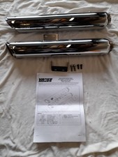 Vance and Hines chrome twin