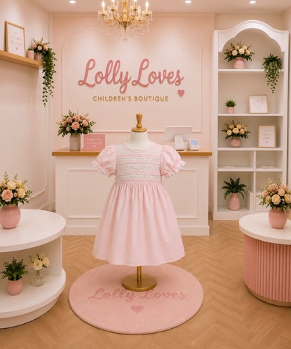 Eloise pink cotton traditional - eloise,