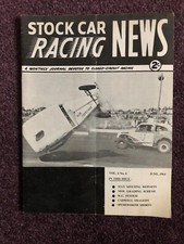 Stock car racing magazine Stock Car Racing News June 1964