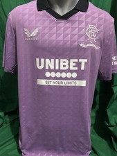 Rangers 3rd Shirt 2021/22 Large Mint Condition Official Castore Rare