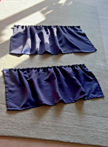 Short tier curtains blackout - curtains,