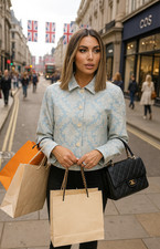 The Meaning Well Blue Brocade