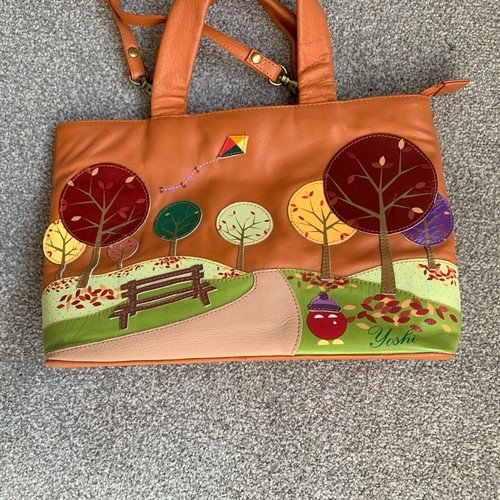 Yoshi orange leather autumn