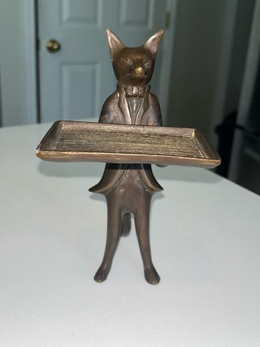 Bronze fox sculpture business - fox,
