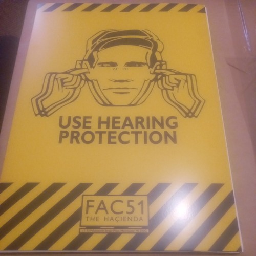 Hacienda poster print fac51 - poster,