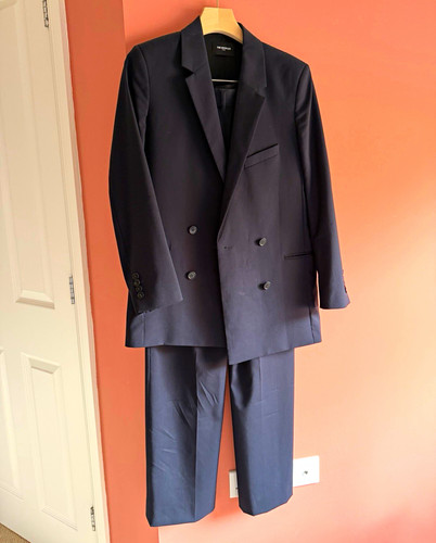 The kooples navy wool blend - kooples,