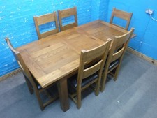 SOLID / CHUNKY OAK EXTENDABLE