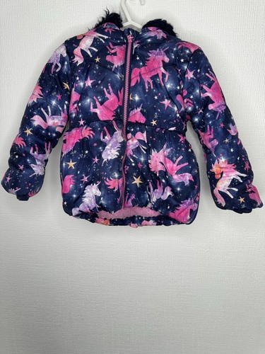 Girls purple unicorn jacket - tu,