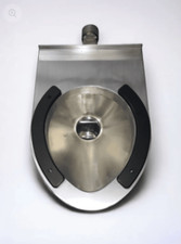 Stainless steel toilet - stainless, pan