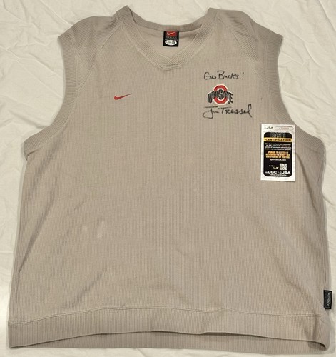 Jim tressel signed ohio state - jim,