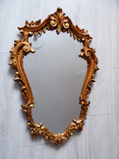 Ornate Gold Plaster Wall