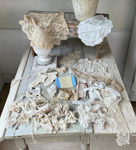 Scrap bag grab - antique, vintage