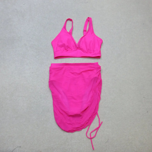 Women pink bikini set size - pink,