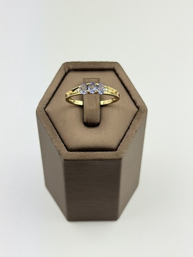 Tanzanite and diamond ring - tanzanite,