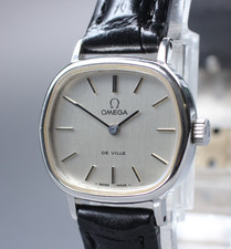 Vintage 1978 [Near MINT] Omega De Ville 511.0561 23mm Manual Wind Silver Women's