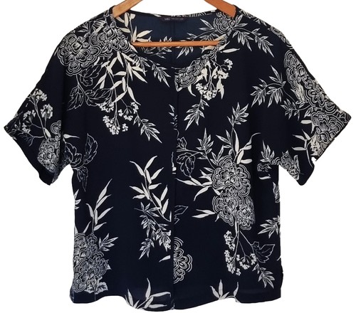 Black floral blouse uk - floral, 10