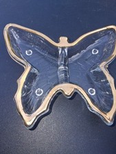 Vintage Jeannette  Clear Glass