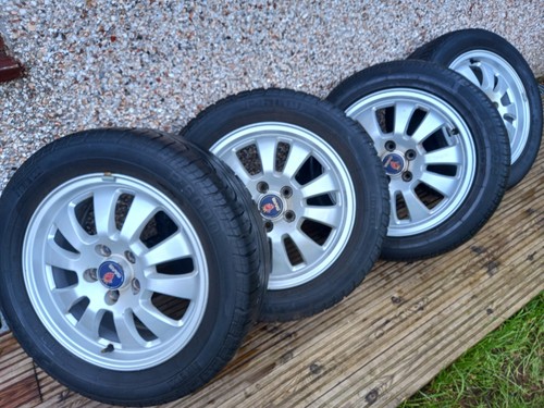 Alloy wheels with - wheels,