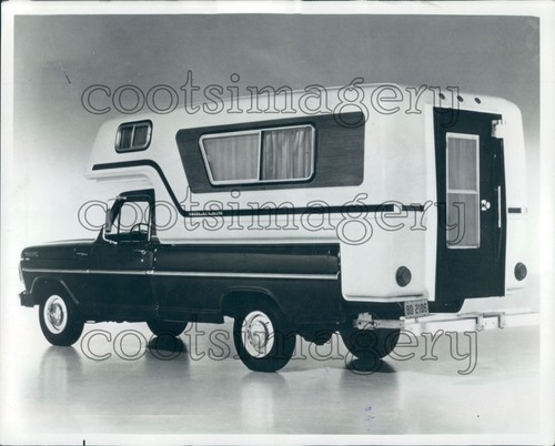 1968 1960s pick truck with - pick,