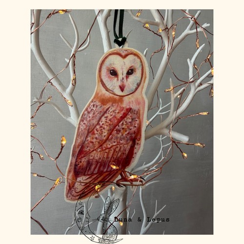 Woodland animals barn owl - woodland,