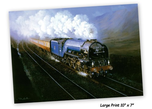 Steam locomotive 60163 - steam,