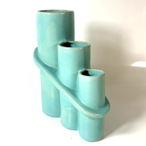 Vintage vase bamboo - triple, 3