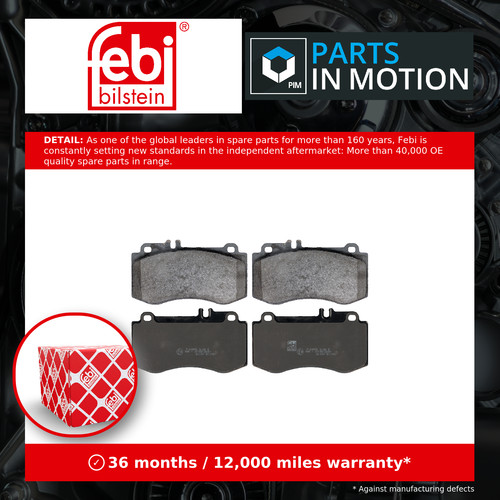 Brake pads set - pads,