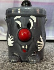 Vintage Dusty Bin Ceramic
