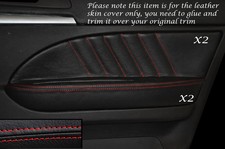 RED STITCH 2X FRONT DOOR CARD