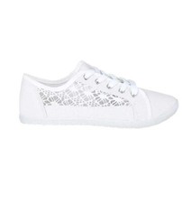 WOMENS CANVAS SHOES TRAINERS