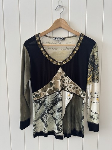 Roberto naldi blouse top size - naldi,