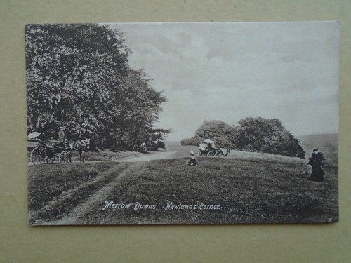 Postcard merrow downs - of,