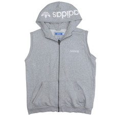 Adidas Men's Grey Sleeveless