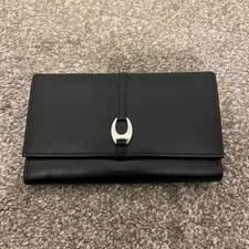 Debenhams Small Faux Leather Womens Black Wallet Purse